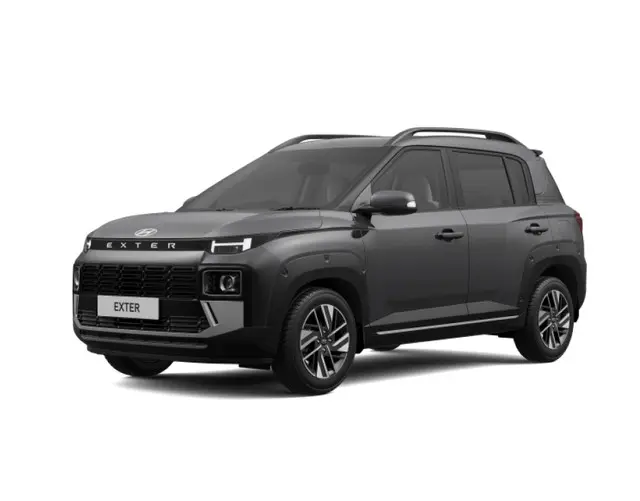 Hyundai Exter in Titan Grey color