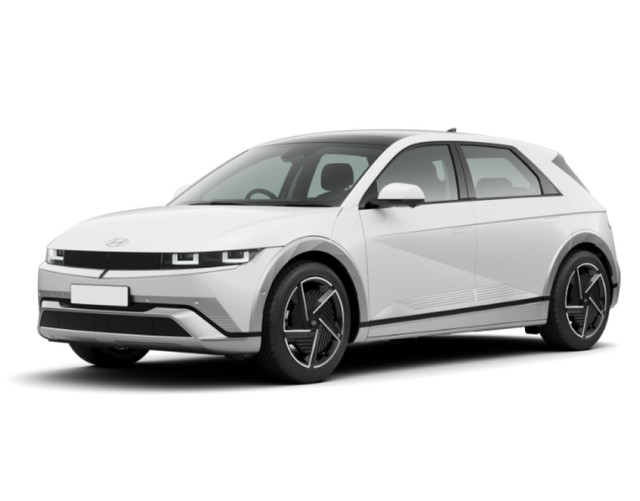 Hyundai Ioniq 5 in Optic white color