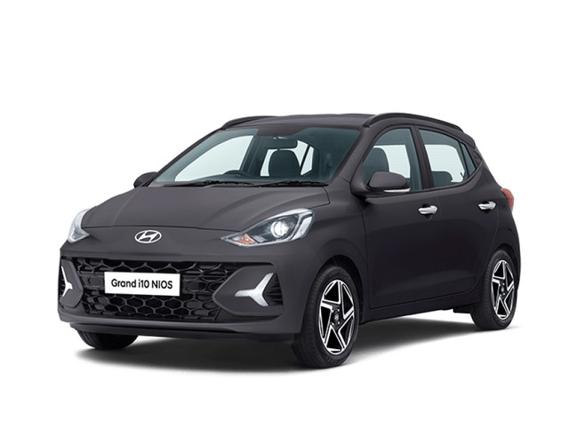 Hyundai Grand i10 NIOS in Titan Grey Matte color