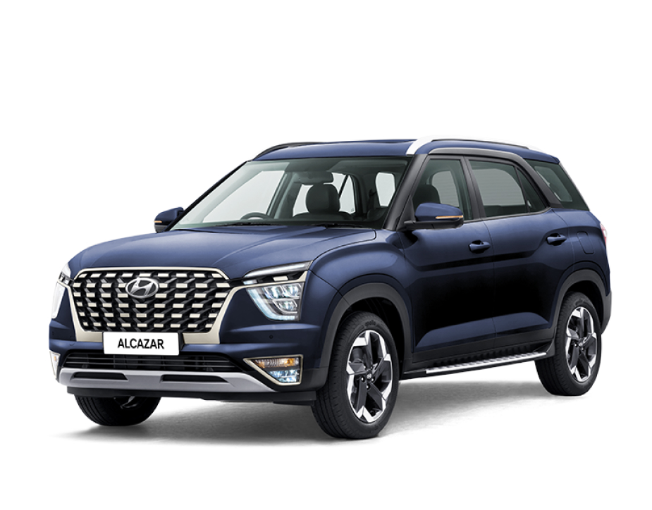 Hyundai Alcazar 2021 in starry night color
