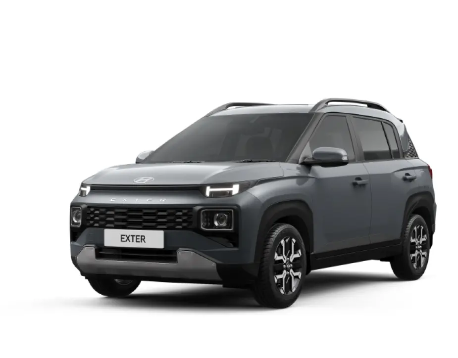 Hyundai Exter SX (O) Connect 1.2 AMT DT Knight Edition - Shadow Grey - Exter Knight