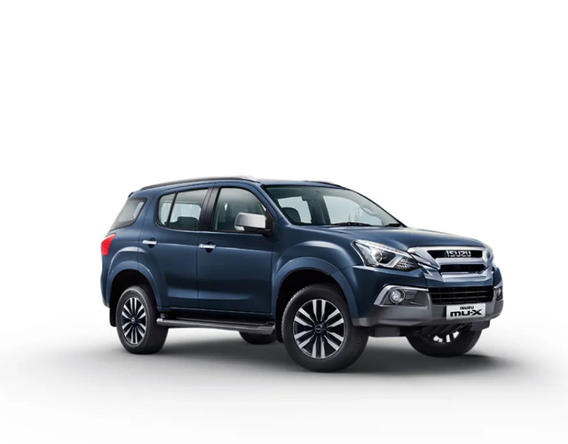 Isuzu MU-X in Nautilus Blue color