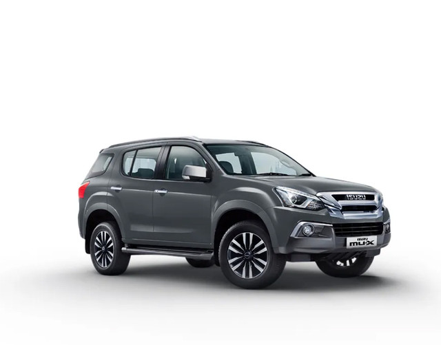 Isuzu MU-X in Silver Metallic color