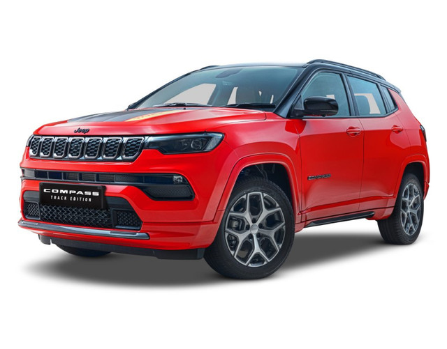 Jeep Compass in Exotica Red color