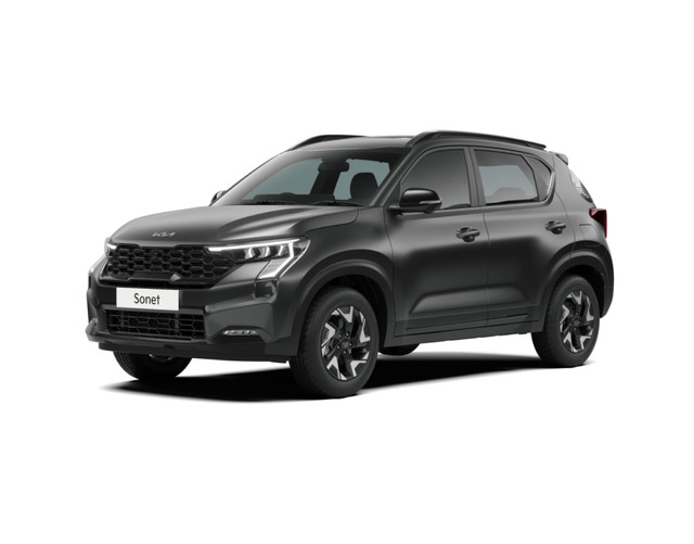 Kia Sonet in Matte Graphite color