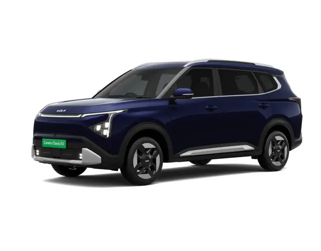 Kia Carens Clavis EV in Imperial Blue color