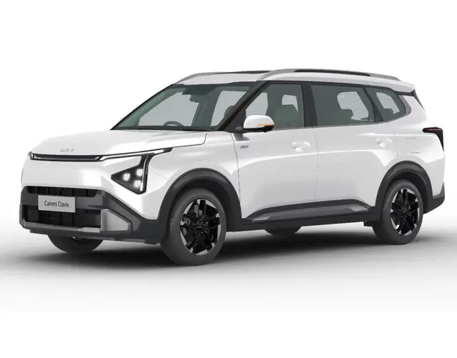 Kia Carens Clavis HTE (EX) Turbo P 6MT - Clear White