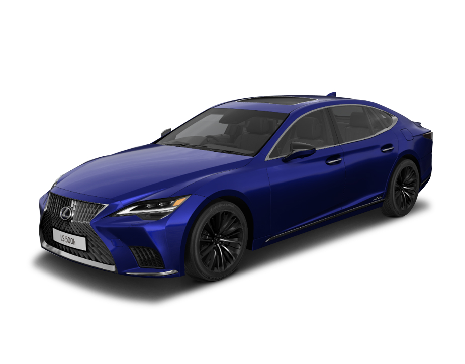 Lexus LS in Deep blue Mica color