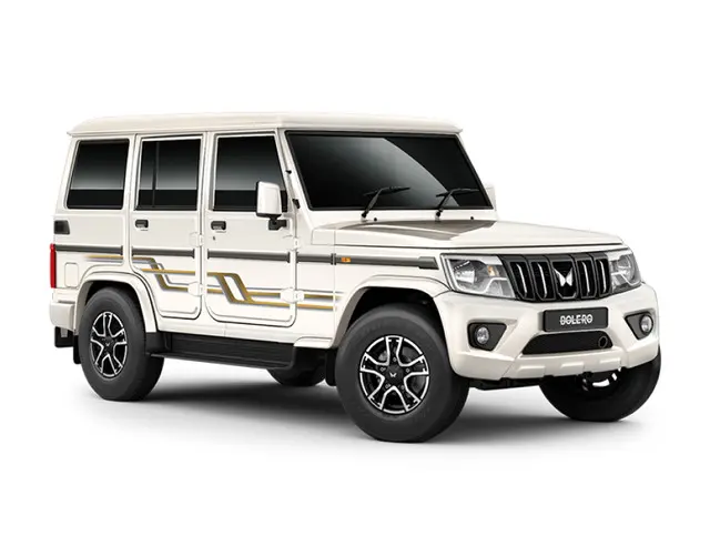 Mahindra Bolero B8 - Diamond White