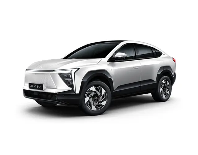 Mahindra XEV 9e in Satin White color