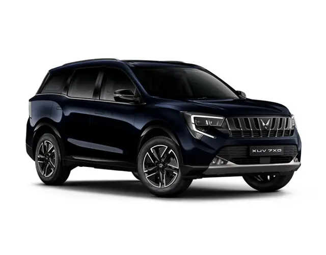 Mahindra XUV 7XO in MIDNIGHT BLACK color