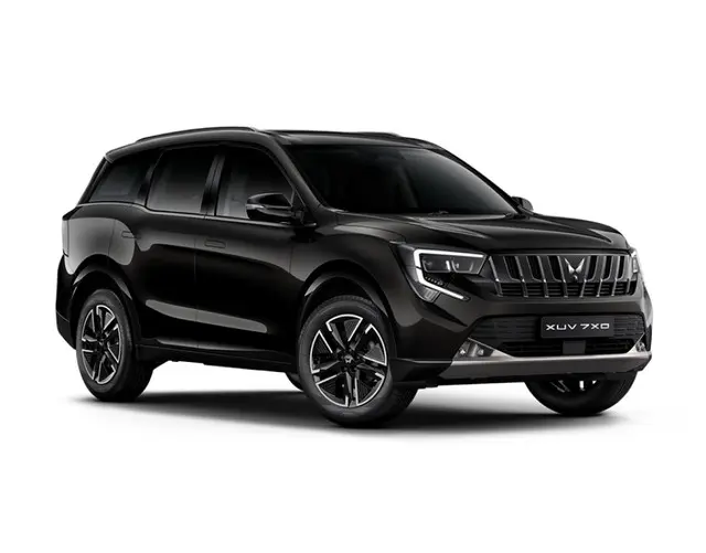 Mahindra XUV 7XO in STEALTH BLACK color
