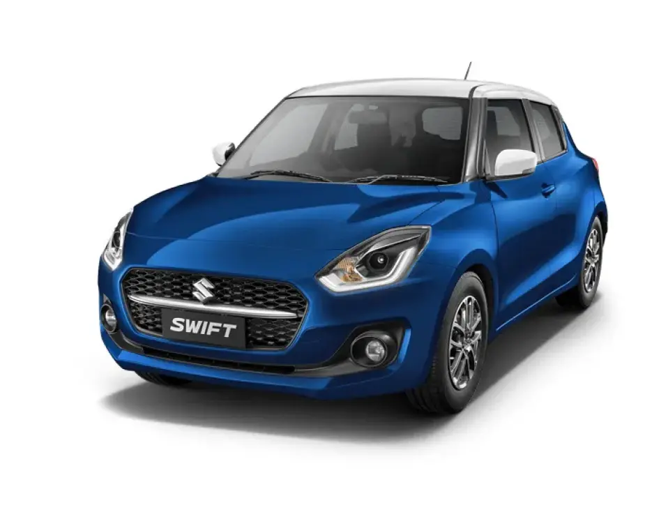 Pearl Metallic Midnight Blue & Pearl Arctic white variant