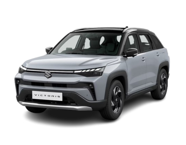 Maruti Suzuki Victoris in Splendid Silver With Bluish Black Roof color