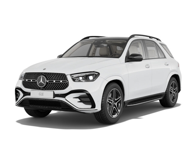 Mercedes-Benz GLE in Polar White Non metallic paint color