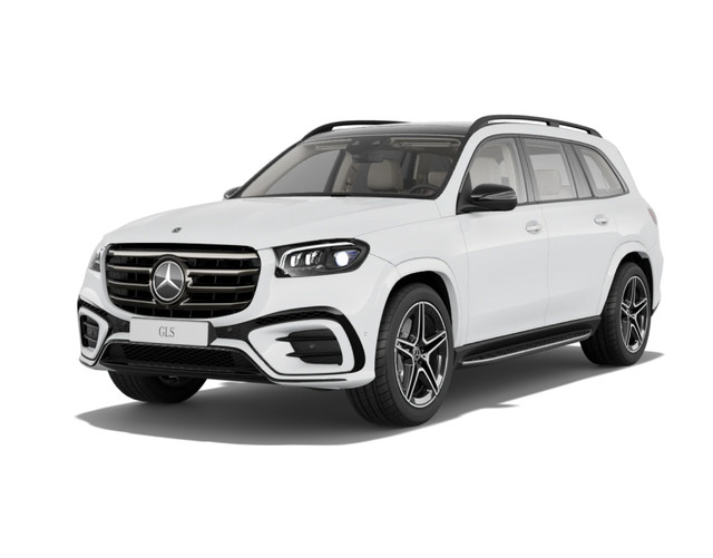 Mercedes-Benz GLS in POLAR WHITE color