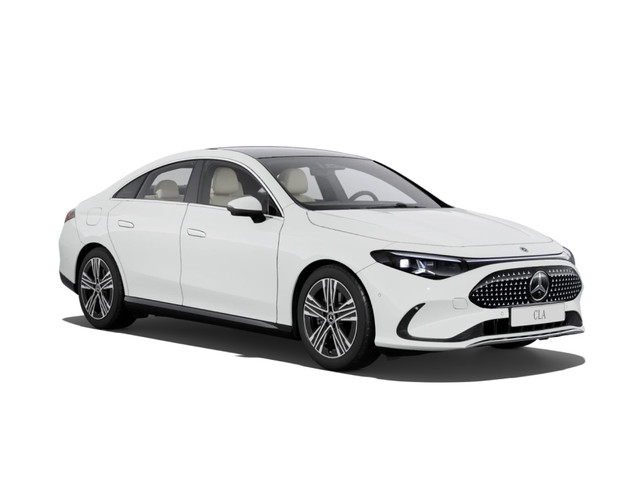 Mercedes-Benz CLA Electric in Polar White