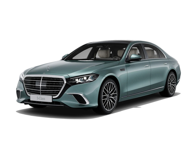 Mercedes-Benz S-Class in Verde Silver color