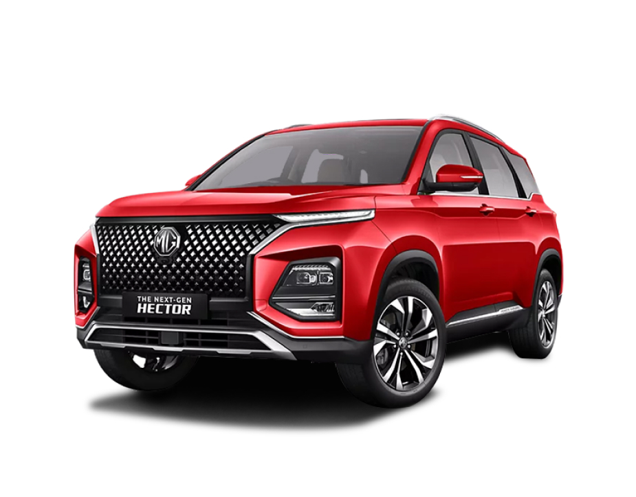 Morris Garages Hector Plus 2023 - 2025 in Glaze Red color