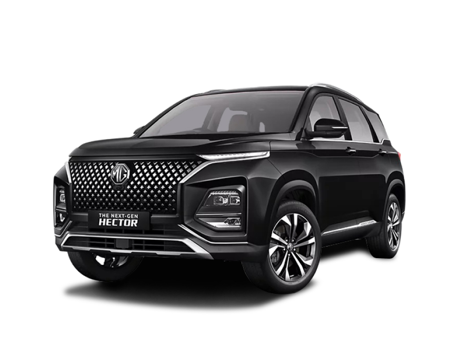 Morris Garages Hector Plus 2023 - 2025 in Starry Black color