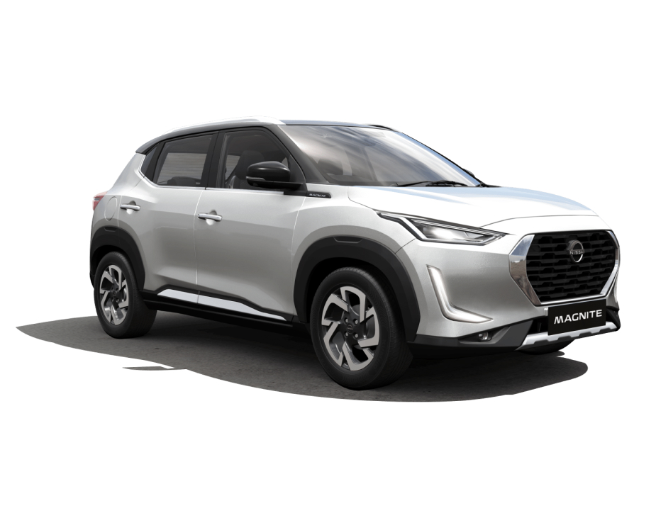 Nissan Magnite 2020 in Pearl White With Onyx Black color