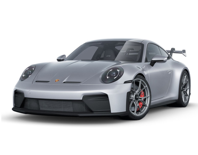 Porsche 911 in GT Silver Metallic color