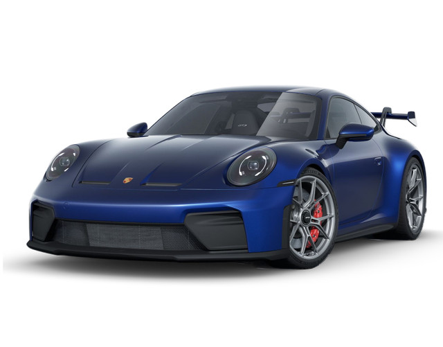 Porsche 911 in Gentian Blue Metallic color