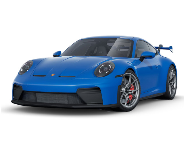 Porsche 911 in Lugano Blue color