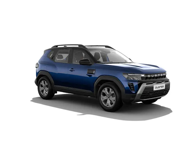 Renault Duster in River Blue with Stealth Black color