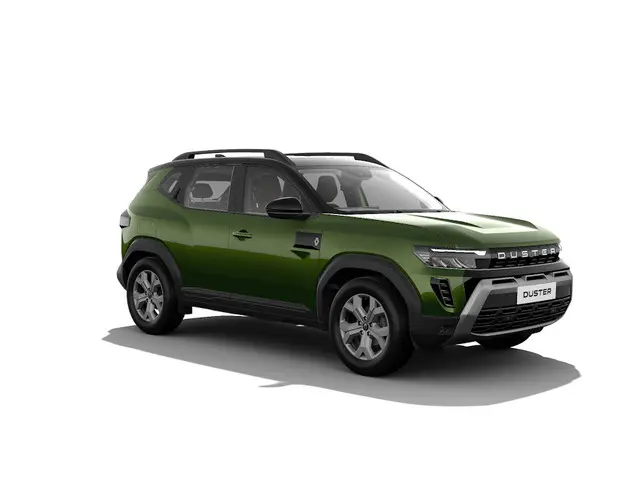 Renault Duster in Mountain Jade Green with Stealth Black color