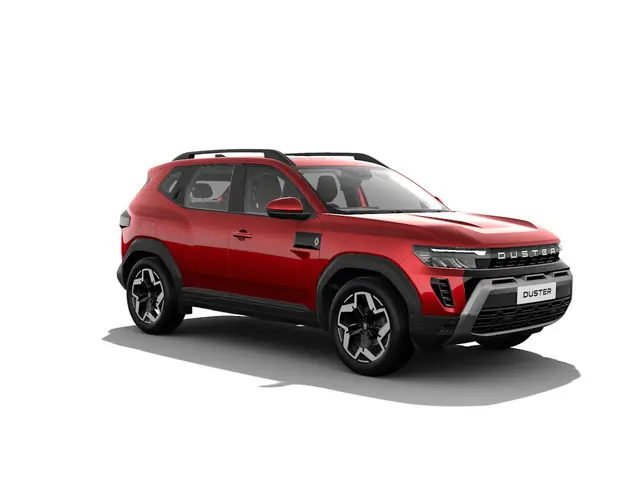 Renault Duster in Senset Red color
