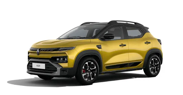 Oasis Yellow With Mystery Black Roof
