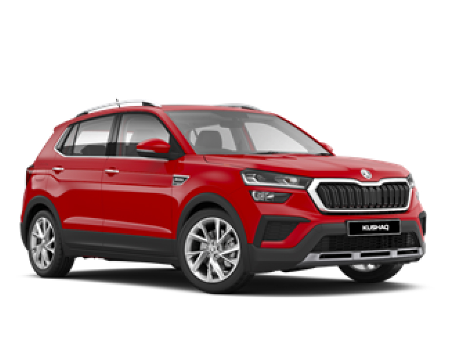 Skoda Kushaq 2021-2026 in Tornado Red color