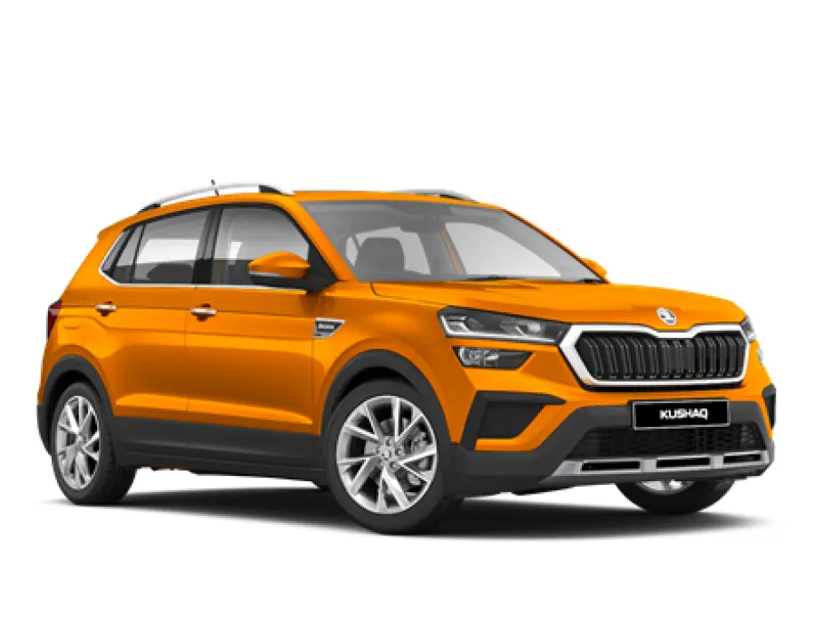 Skoda Kushaq 2021-2026 in Honey Orange Metallic color