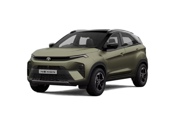 Tata Nexon in Grassland Beige color
