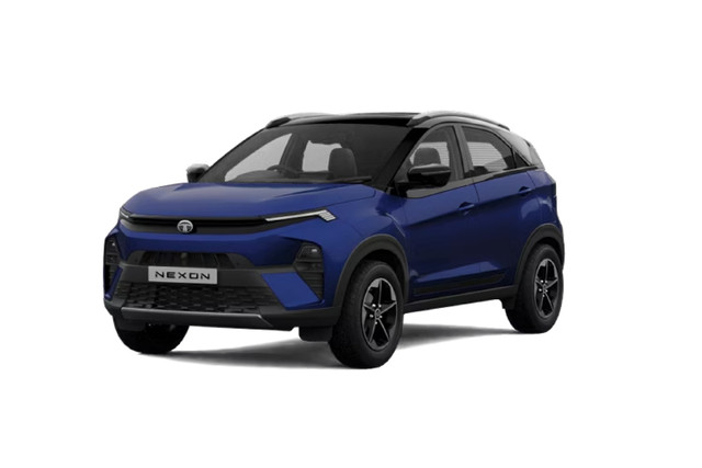Tata Nexon in Royal Blue