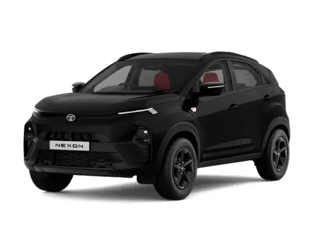 Tata Nexon 1.2P Fearless + PS Red DK - Nexon RED #DARK