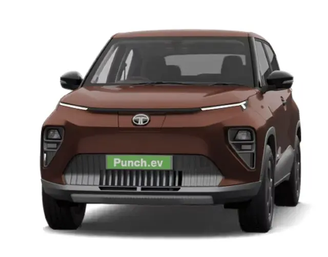 Tata Punch EV in Supernova Copper color