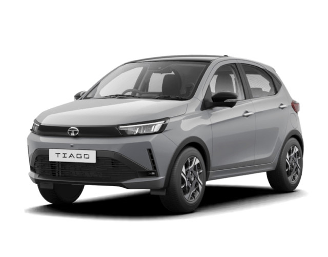 Tata Tiago in Pure Grey with Dual Tone color
