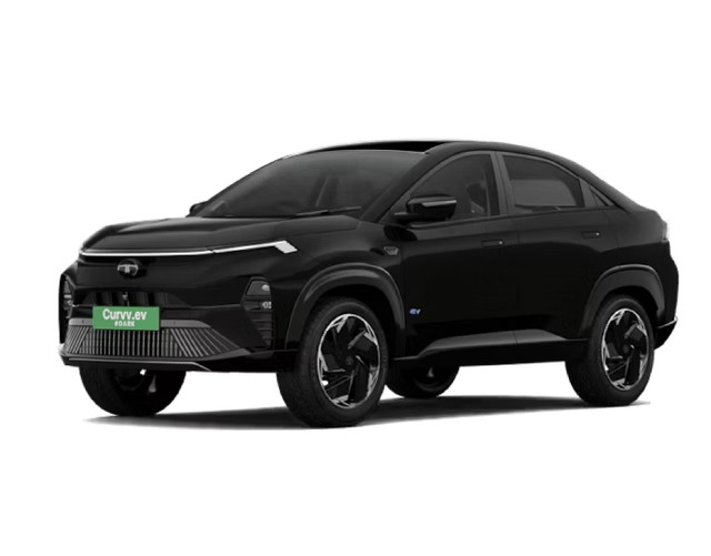 Tata Curvv EV in Carbon Black