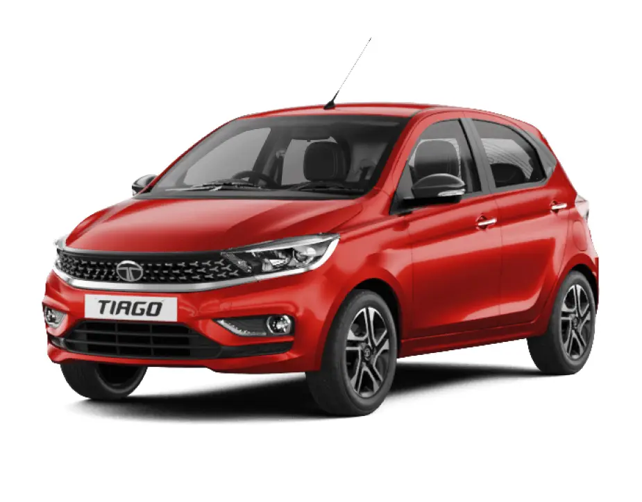 Tata Tiago 2016-2026 in Flame Red color