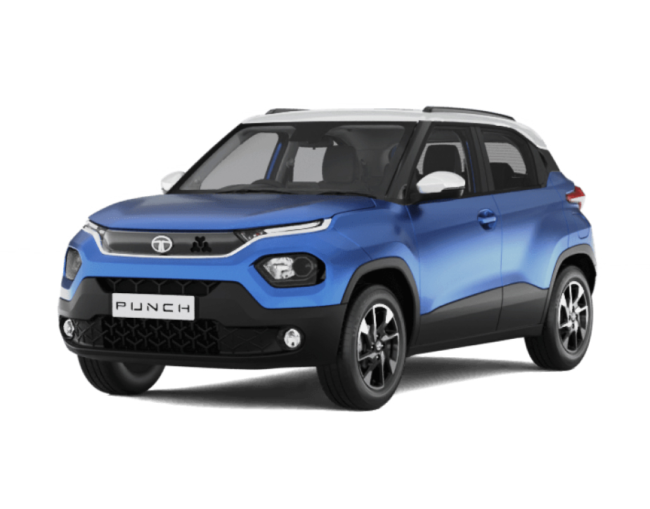 Tata Punch 2021-2026 in Tornado Blue color