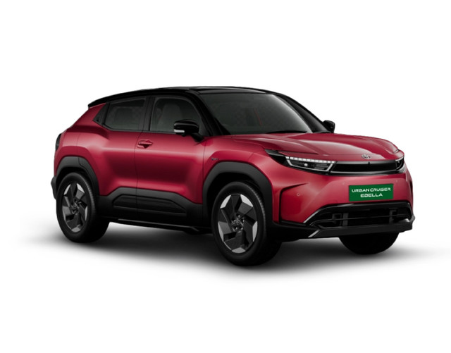 Toyota Urban Cruiser Ebella in Sportin Red Dual Tone color