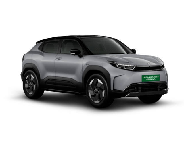 Toyota Urban Cruiser Ebella in Enticing Silver Dual Tone color