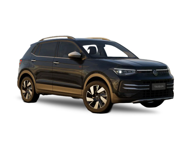 Volkswagen Taigun in Deep Black Pearl Effect color