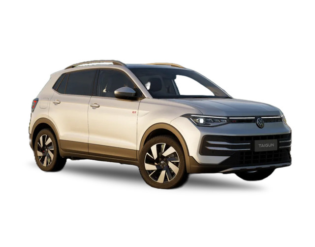 Volkswagen Taigun in Reflex Silver Metallic color