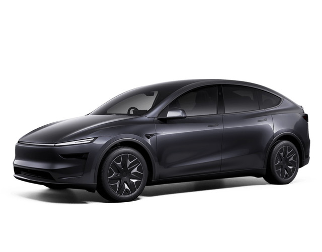 Tesla Model Y in Stealth Grey color