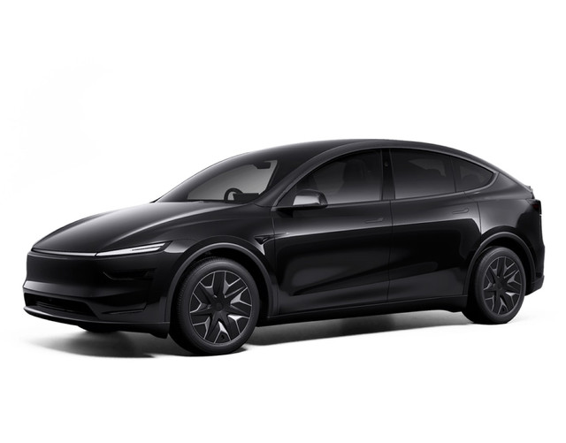 Tesla Model Y in Diamond Black color