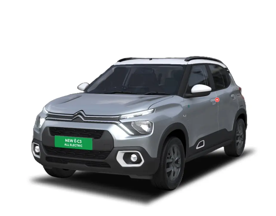 Citroen eC3 2023-2026 in Steel Grey With Polar White