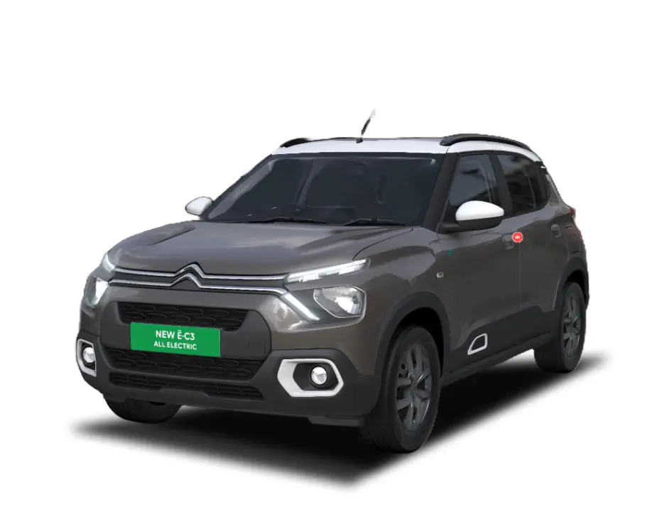 Citroen eC3 2023-2026 in Platinum Grey With Polar White